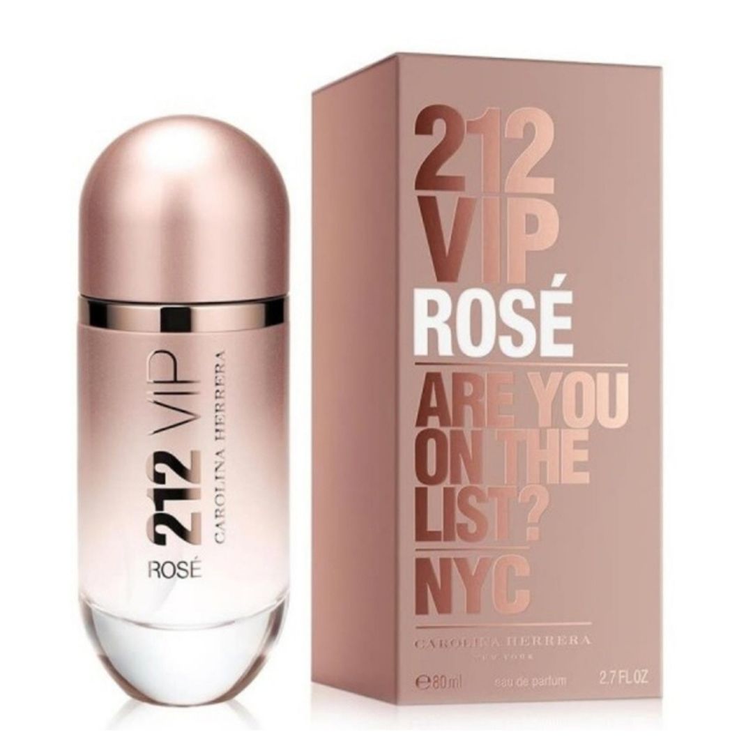 Carolina Herrera 212 Vip Rose For Women Eau De Parfum 80ml