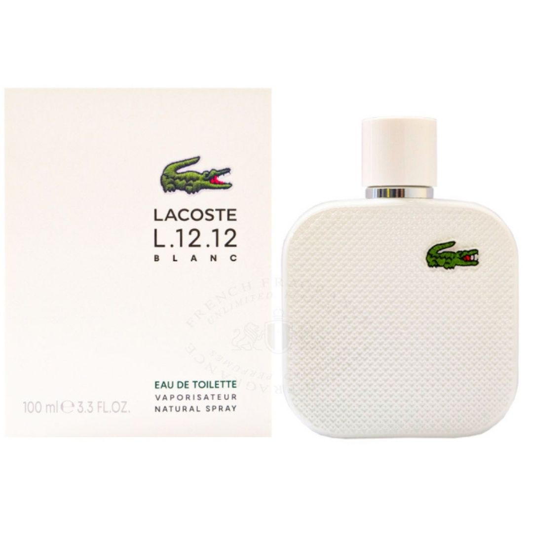 لاكوست او دي لاكوست L.12.12 وايت للرجال - او دي تواليت، 100 مل