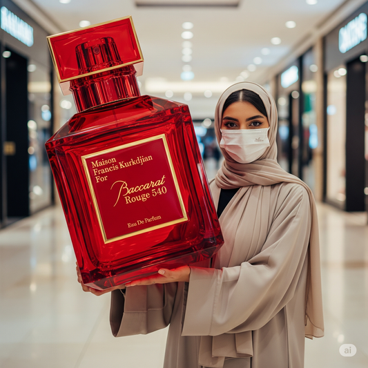 Barakat Satin Oud 100 ml & Barakat Rouge 540 Extrait 100ml Eau de Parfum 2 Peace by Fragur W