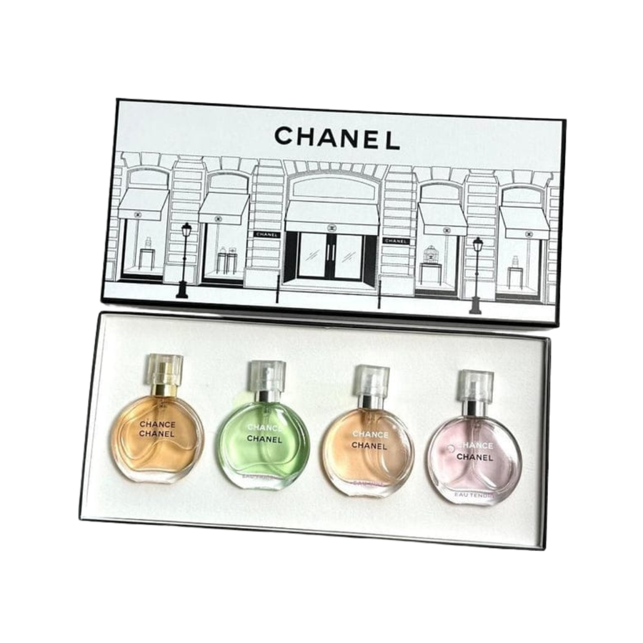 Buy Chanel Chance Miniature Collection 4 × 30 ml in UAE | Liperla Perfume