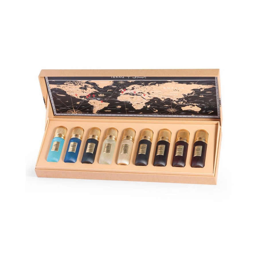 Buy IBRAQ Tobacco Collection Discovery Set 9 × 20 ml in UAE | Liperla Perfume
