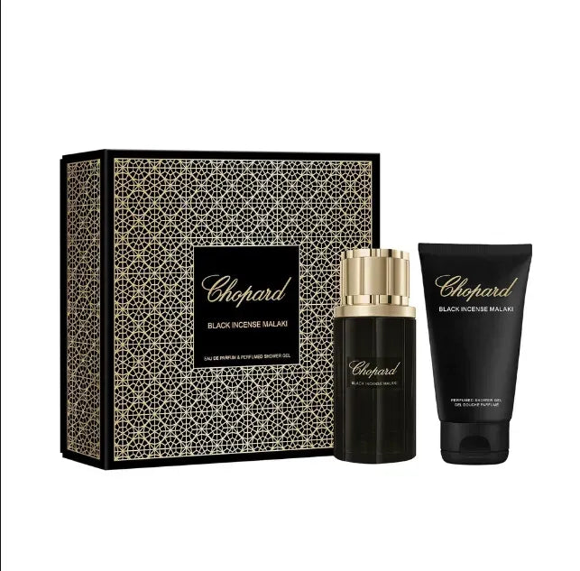 Chopard Black Incense Malaki EDP Unisex 80ML Set Perfume