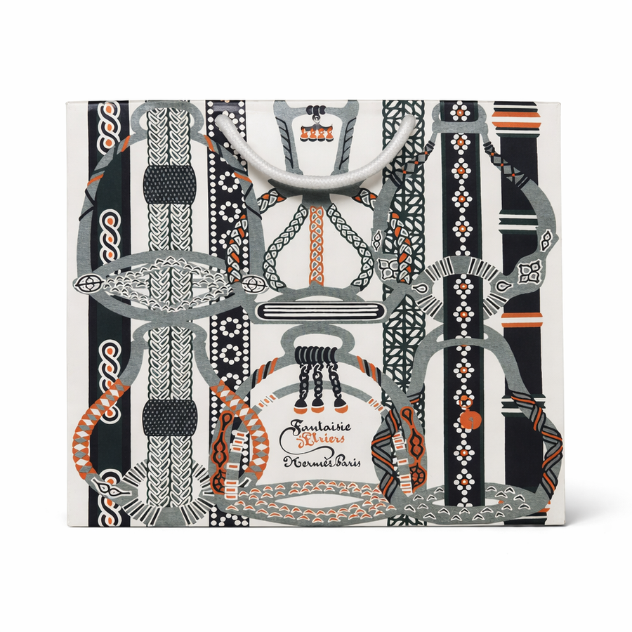 Buy Hermès Medium Gift Paper Bag in UAE | Liperla Perfume