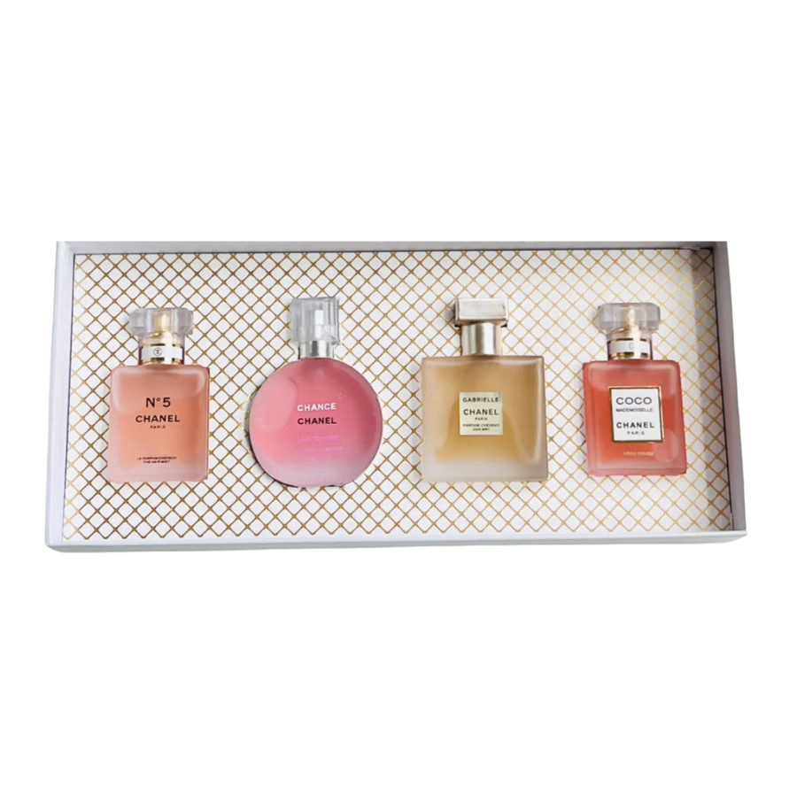 Buy Chanel Mini Perfume Set 4 Pieces in UAE | Liperla Perfume