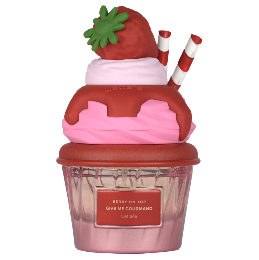 Buy Lattafa Give Me Gourmand Berry On Top Eau de Parfum Unisex 75 ml in UAE | Liperla Perfume
