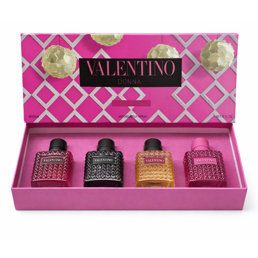 Buy Valentino Donna Miniature Fragrance Set 4 Pieces in UAE | Liperla Perfume