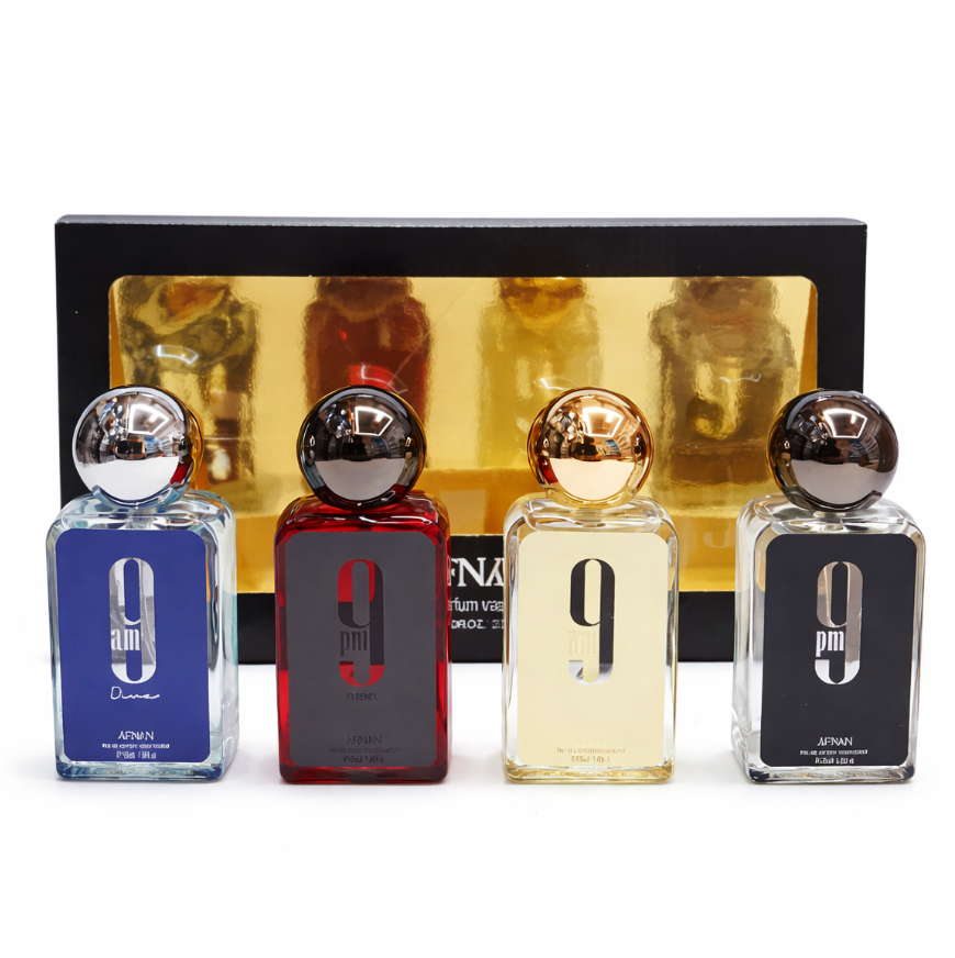 Buy Afnan 9PM Eau de Parfum Spray Set in UAE | Liperla Perfume