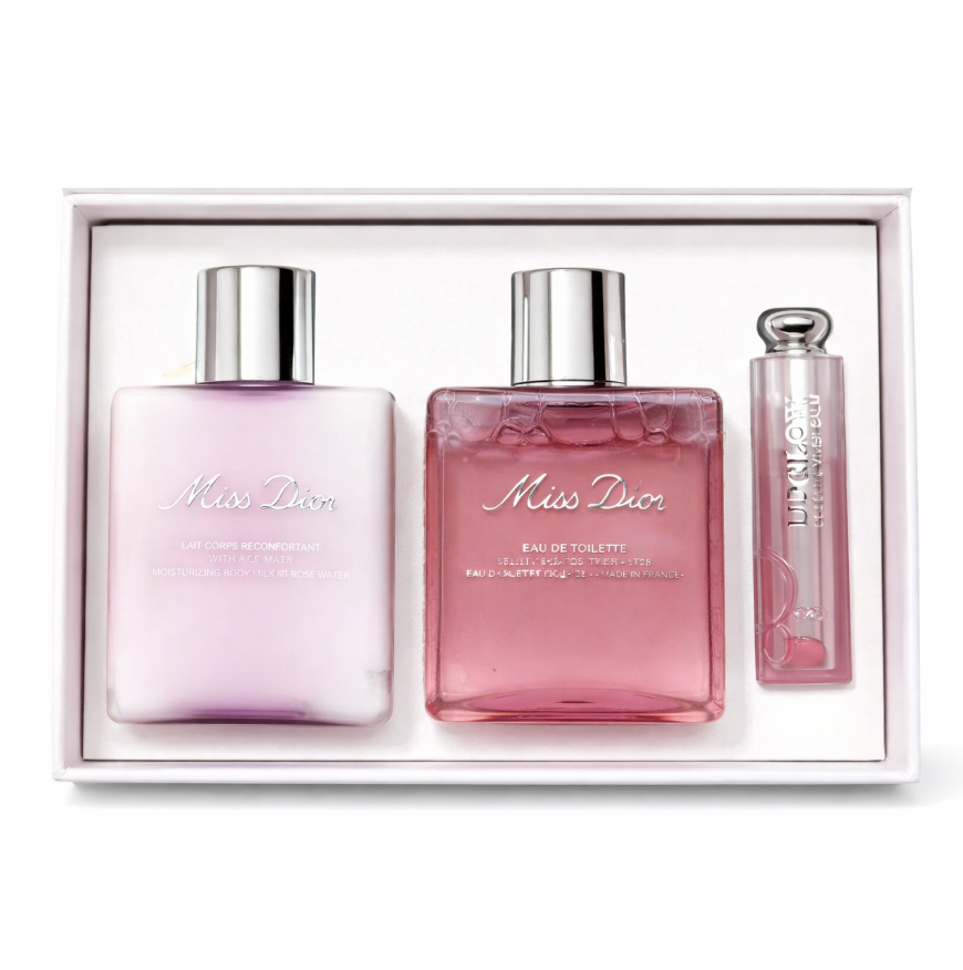Buy Dior Miss Dior Beauty & Lip Care Gift Set in UAE | Liperla Perfume