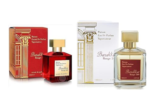 Barakat Satin Oud 100 ml & Barakat Rouge 540 Extrait 100ml Eau de Parfum 2 Peace by Fragur W