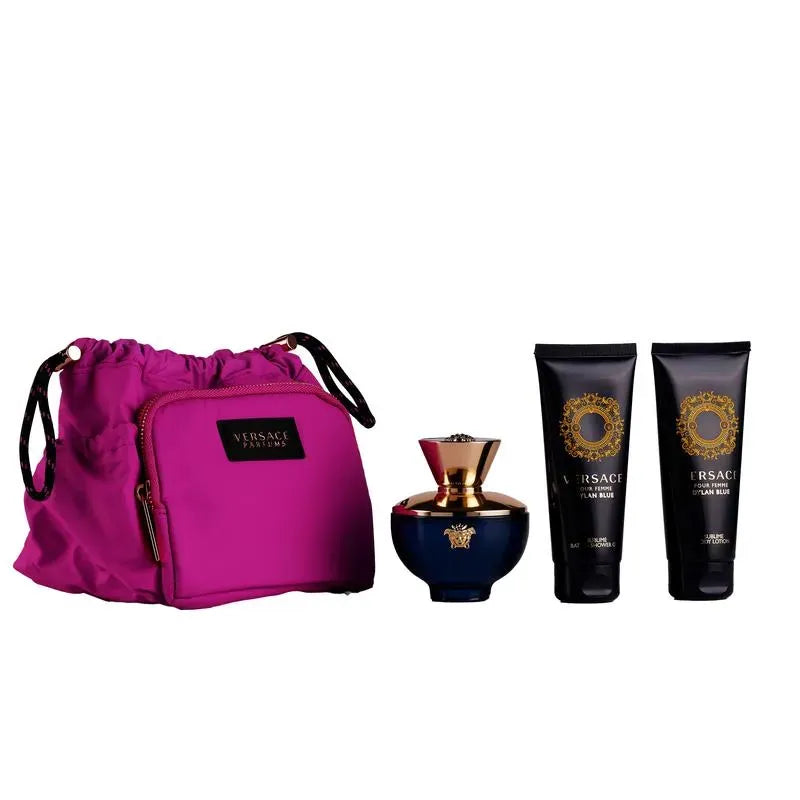 Versace Pour Femme Dylan Blue EDP For Women 100ML Set Perfume