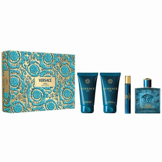 Versace Eros EDP For Men 100ML Set Perfume
